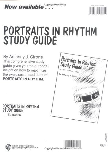 Portraits in Rhythm: 50 Studies for Snare Drum,New