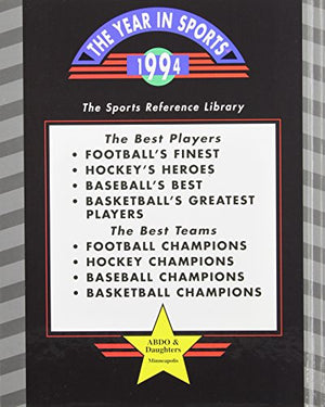 Baseball Champions: The Toronto Blue Jays (Year in Sports, 1994),Used