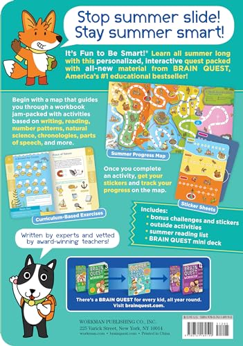 Summer Brain Quest: Between Grades 3 & 4,New