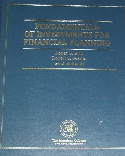 Fundamentals of Investments for Financial Planning