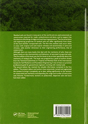 Mechanics of Residual Soils,Used