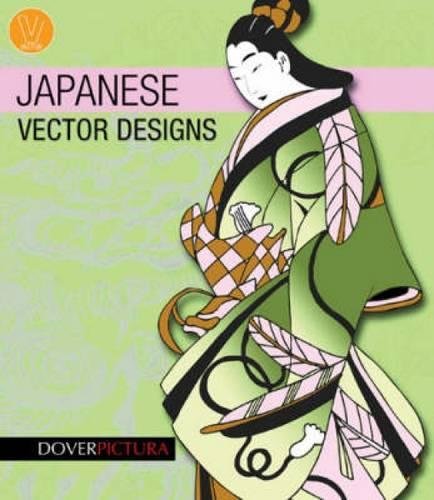 Japanese Vector Designs (Dover Pictura Electronic Clip Art),Used
