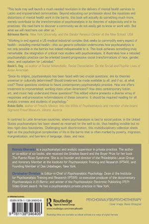 Psychoanalysis in the Barrios: Race, Class, and the Unconscious,Used