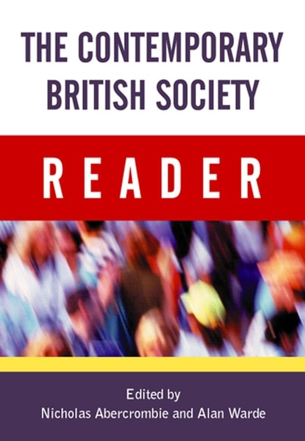 The Contemporary British Society Reader,Used