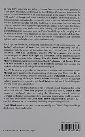 University Research for Innovation (Glion Colloquium Series),Used
