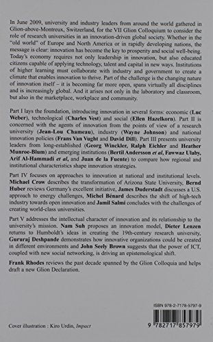 University Research for Innovation (Glion Colloquium Series),Used