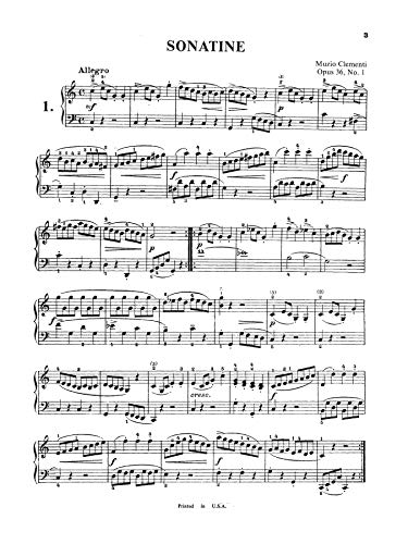 27 Pieces, Sonatinas and Sonatas, Vol. 1: For Piano (Kalmus Classic Edition),Used