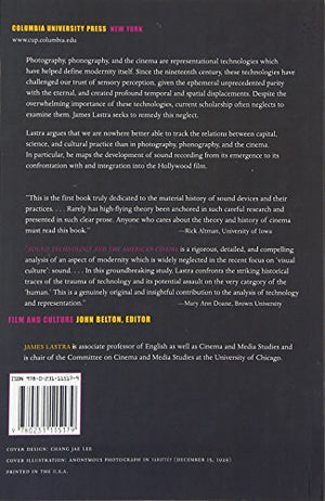 Sound Technology and the American Cinema,Used