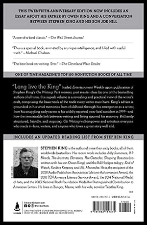 On Writing: A Memoir of the Craft (A Memoir of the Craft (Reissue)),New