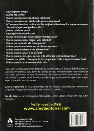 Sintase fabulosamente bien despus de los 50: nfasis en la energa y vitalidad para hacer todas las cosas que queremos. (S,Used
