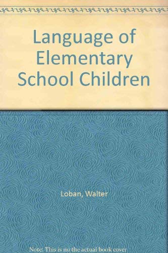 Language of Elementary School Children,Used