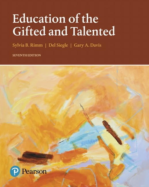 Education of the Gifted and Talented (What's New in Special Education),New