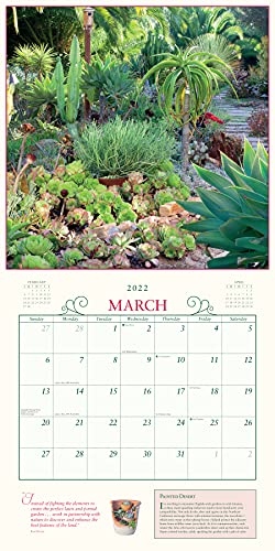 Secret Garden Wall Calendar 2022: A year of photographs that transport you to a garden sanctuary.,New
