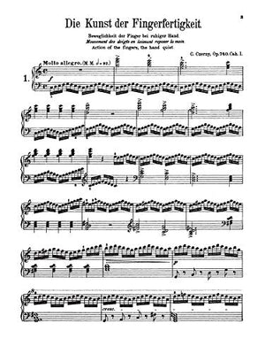 The Art of Finger Dexterity, Op. 740 (Complete) (Kalmus Edition),Used