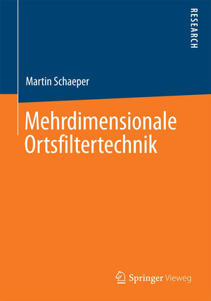 Mehrdimensionale Ortsfiltertechnik (German Edition),Used