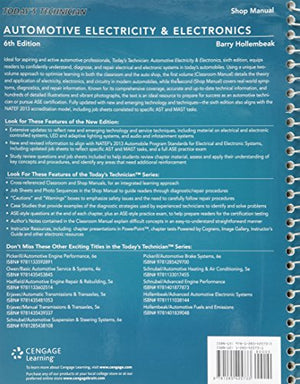 Today's Technician: Automotive Electricity and Electronics Shop Manual,Used