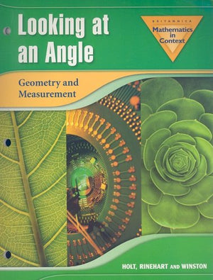 Looking at an Angle Grade 8: Holt Math in Context (Math in Context 2006),Used
