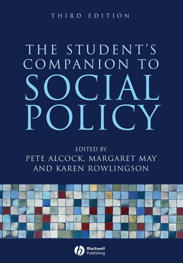 The Students Companion to Social Policy,Used