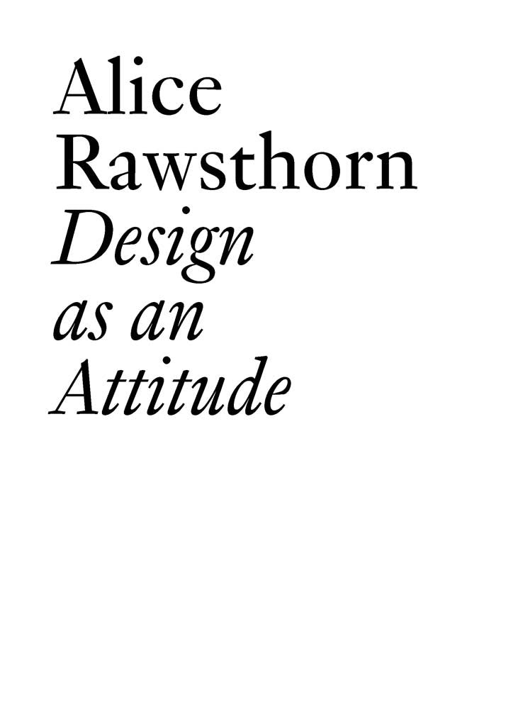 Design as an Attitude (Documents, 28),Used