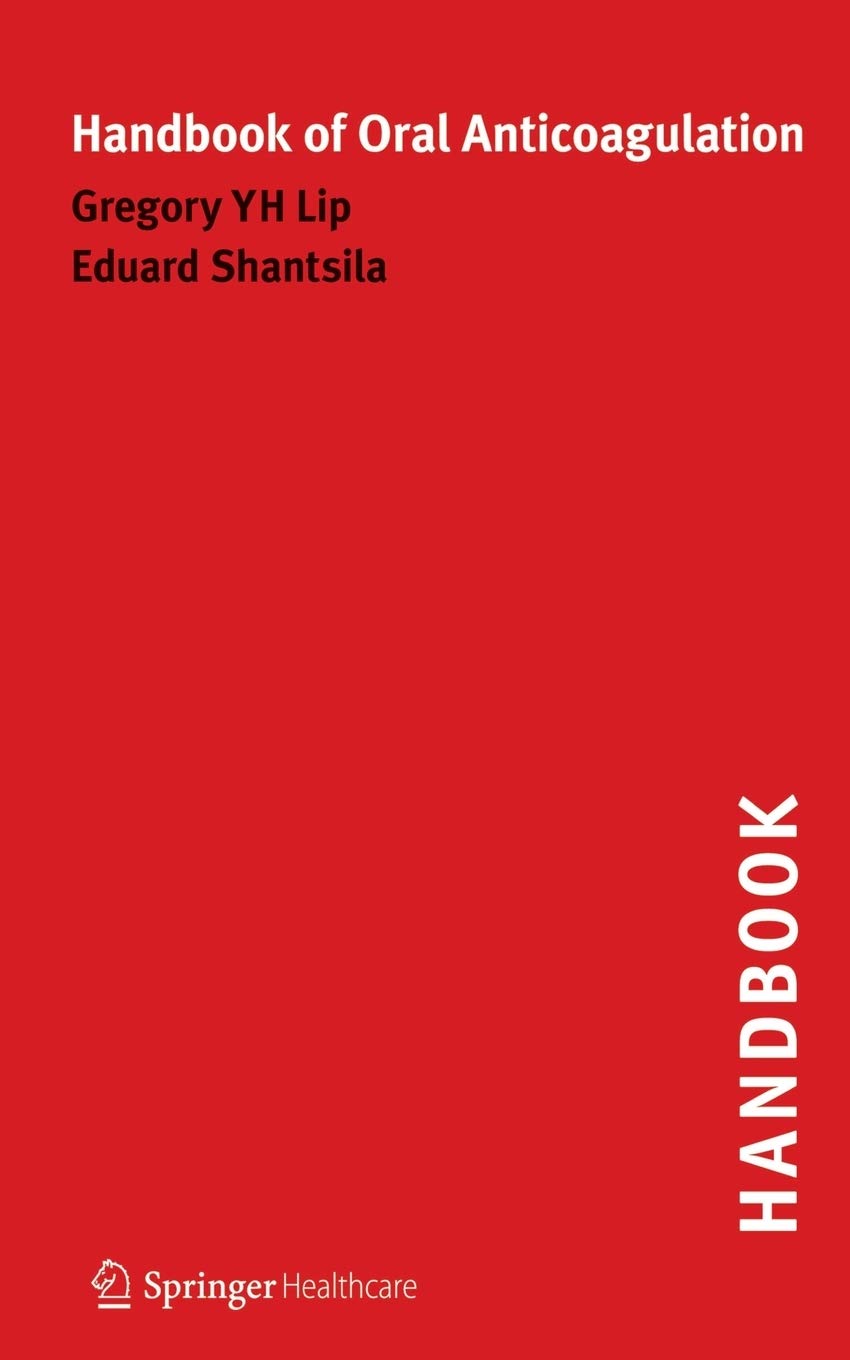 Handbook Of Oral Anticoagulation,Used