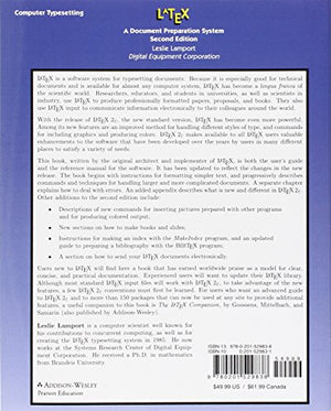 LaTeX: A Document Preparation System,Used