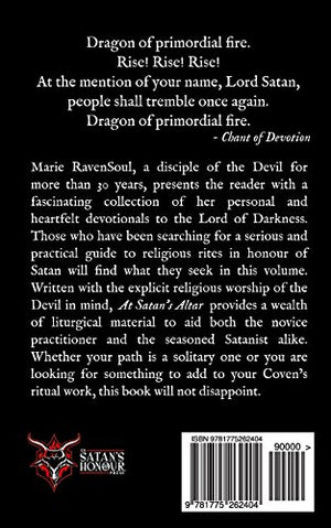 At Satan'S Altar: A Collection Of Prayers, Chants, Affirmations, Hymns, And Rituals