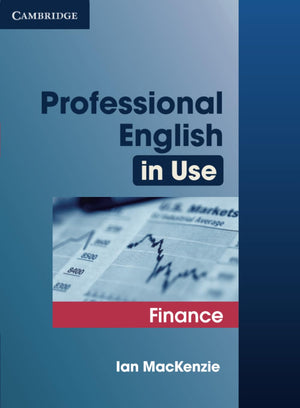 Professional English in Use Finance,New