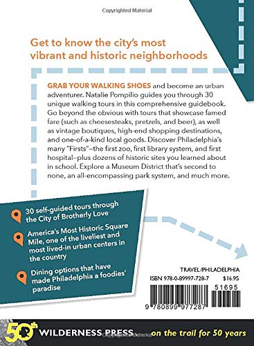 Walking Philadelphia: 30 Walking Tours Exploring Art, Architecture, History, and LittleKnown Gems,Used