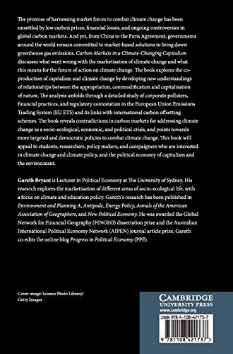 Carbon Markets in a ClimateChanging Capitalism,Used