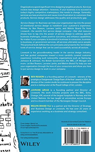 Service Design for Business: A Practical Guide to Optimizing the Customer Experience,New