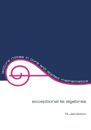 Exceptional Lie Algebras (Lecture Notes in Pure and Applied Mathematics),Used