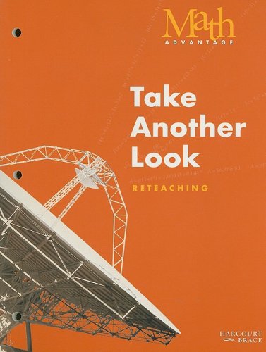 Math Advantage, Take Another Look: Reteaching Workbook, Grade 8,Used