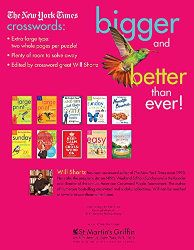 The New York Times LargePrint Crossword Puzzle Omnibus Volume 13: 120 LargePrint Easy to Hard Puzzles from the Pages of The Ne,Used