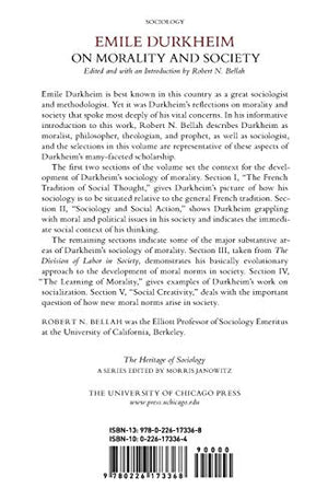 Emile Durkheim on Morality and Society (Heritage of Sociology Series),Used