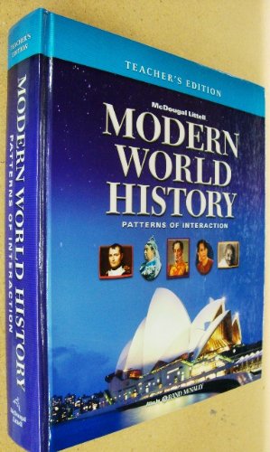 McDougal Littell World History: Patterns of Interaction: Teacher Edition Grades 912 Modern World History 2005,Used