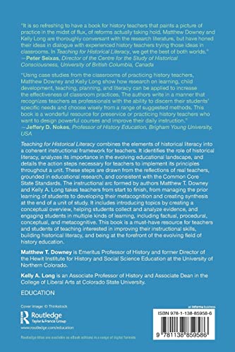 Teaching for Historical Literacy,Used