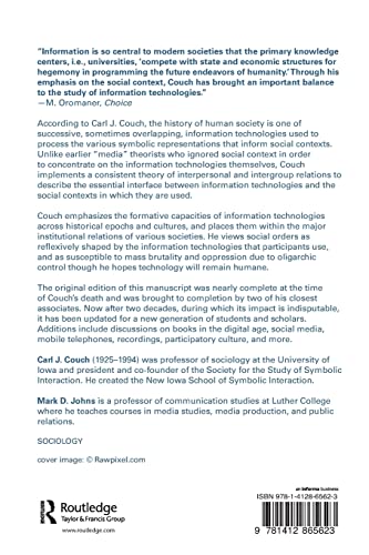 Information Technologies and Social Orders,Used
