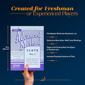 Rubank Advanced Method: Flute, Vol. 1 (Rubank Educational Library, No. 95),New