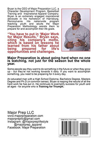 Training For Triumph: How to prepare mentally, physically, emotionally and spiritually for your life long goals,Used