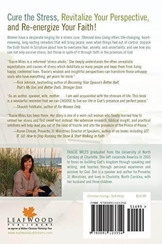 StressedLess Living: Finding God's Peace in Your Chaotic World,Used