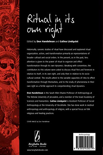 Ritual in Its Own Right: Exploring the Dynamics of Transformation,Used