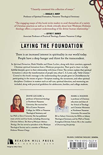 Spiritual Formation: A Wesleyan Paradigm,New