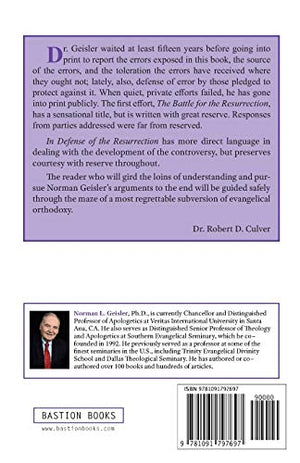 In Defense of the Resurrection,Used