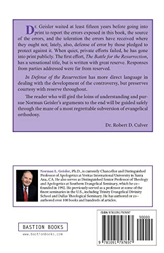 In Defense of the Resurrection,Used