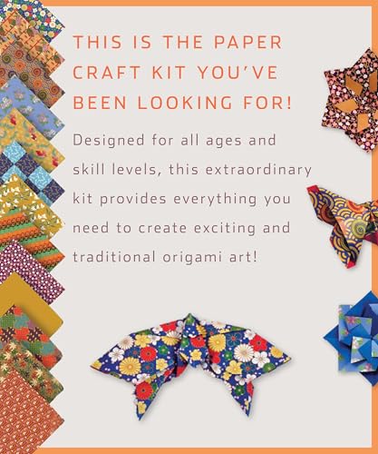 Amazing Origami Kit: Traditional Japanese Folding Papers And Projects [144 Origami Papers With Book, 17 Projects]-used