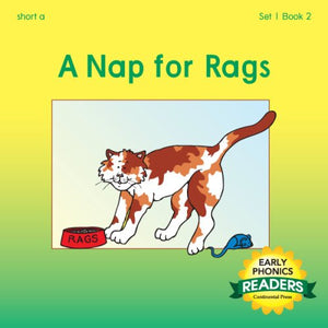 Phonics Books: Early Phonics Reader: Nap For Rags,Used