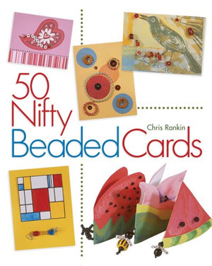 50 Nifty Beaded Cards,Used