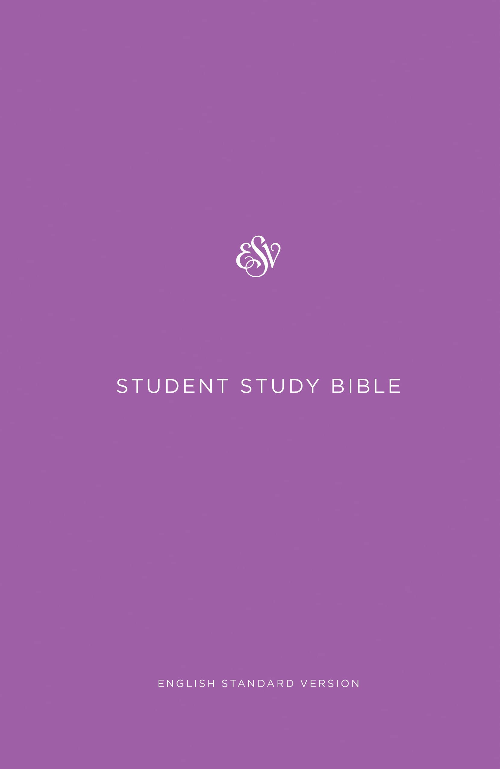 ESV Student Study Bible (Purple),Used