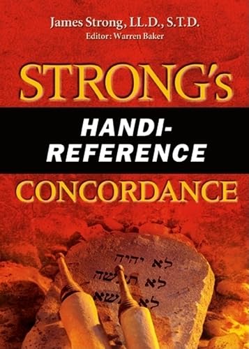 Strong's HandiReference Concordance (AMG HandiReference Series),New