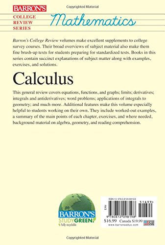 Calculus (College Review Series),Used